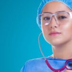 woman, doctor, surgeon, physician, nurse, hospital worker, healthcare worker, stethoscope, medicine, doctor, doctor, doctor, doctor, doctor, nurse