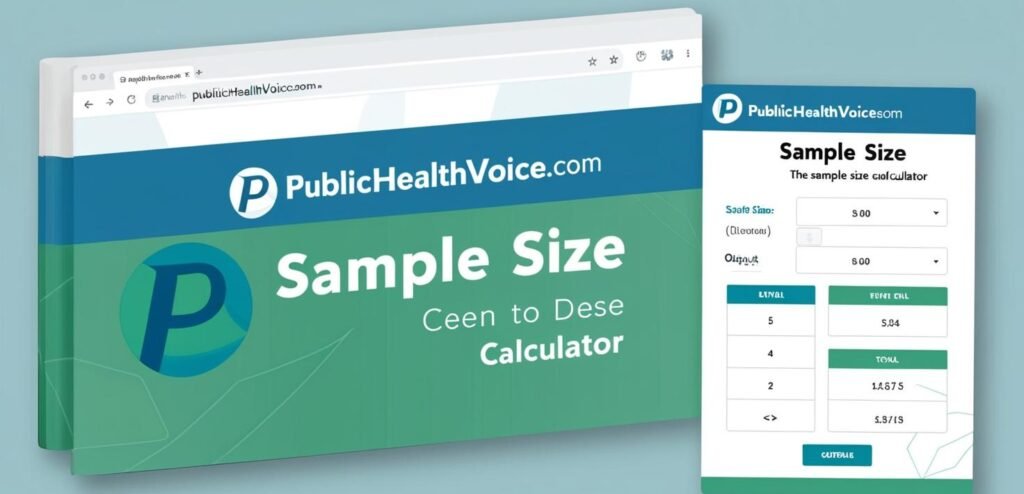 Sample Size Book All in One Sample Size Calculator - Public Health Voice